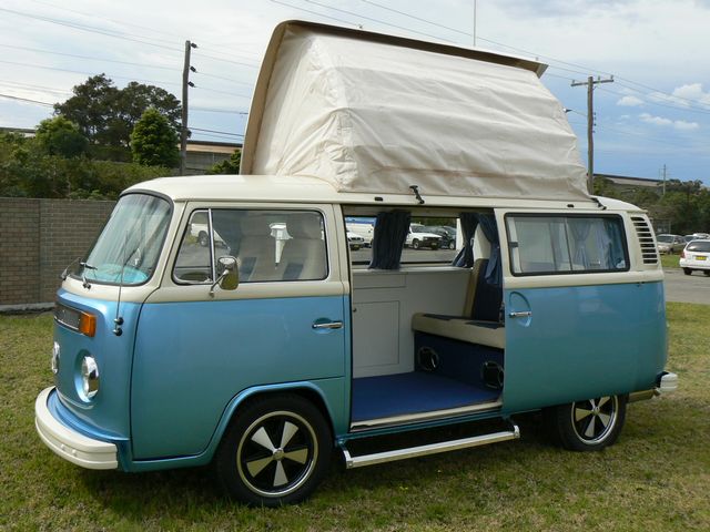 Very nice blue VW Kombi